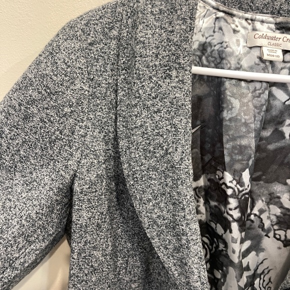 Coldwater Creek Classic Tweed Blazer Jacket - Picture 6 of 10